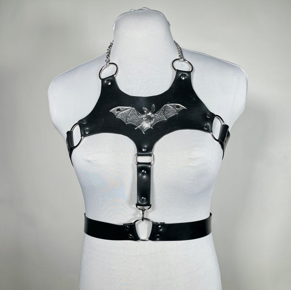 Bat Goth Genderless Harness