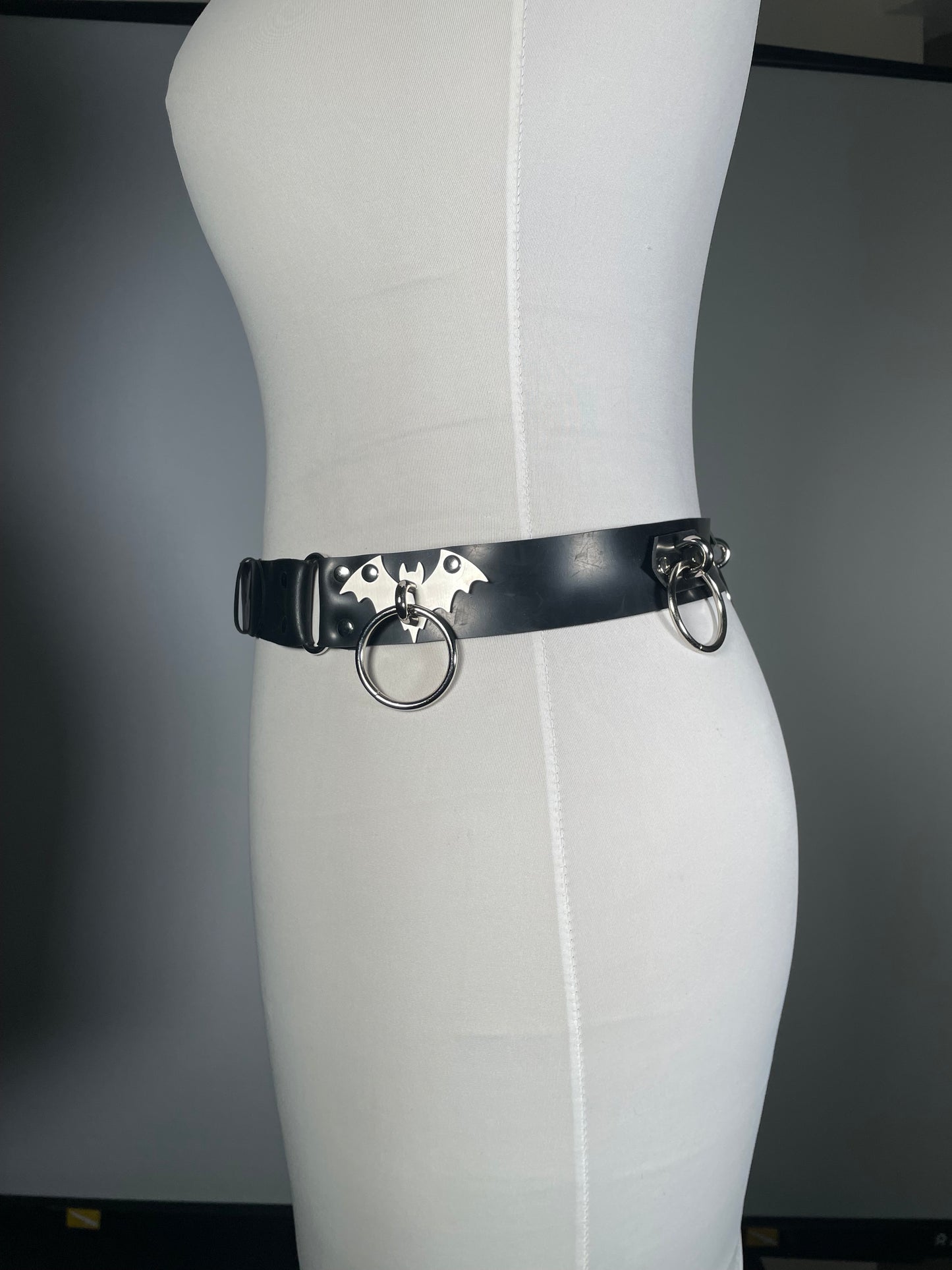 The Vamp Bondage Bat Traditional Style Rubber Belt