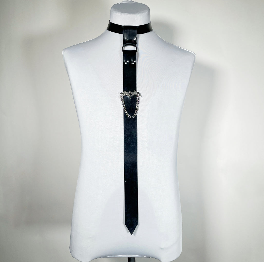 The Batcave Rubber Tie