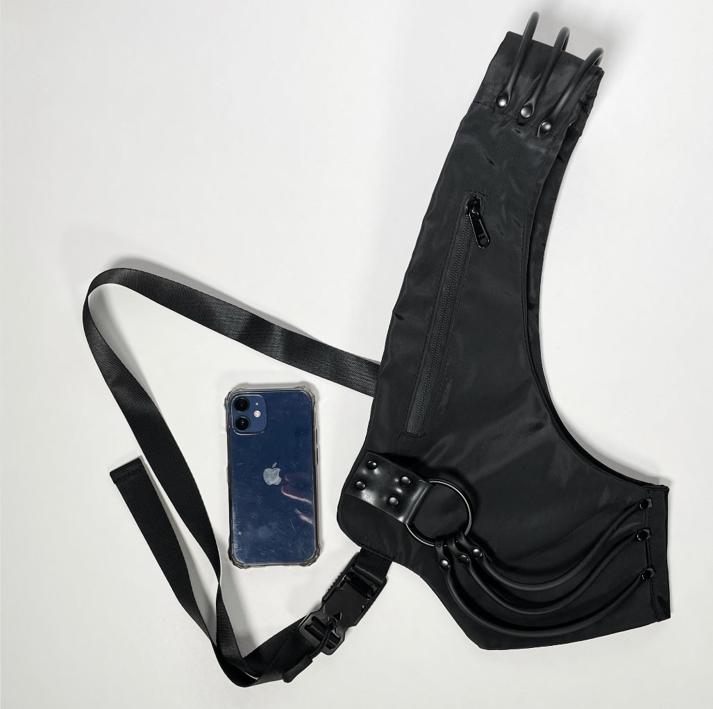 Cyberpunk Industrial Vest Bag
