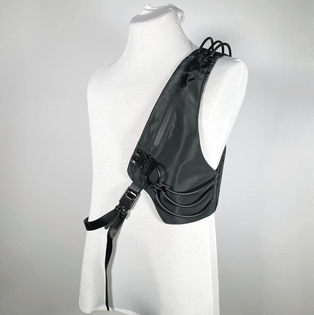 Cyberpunk Industrial Vest Bag