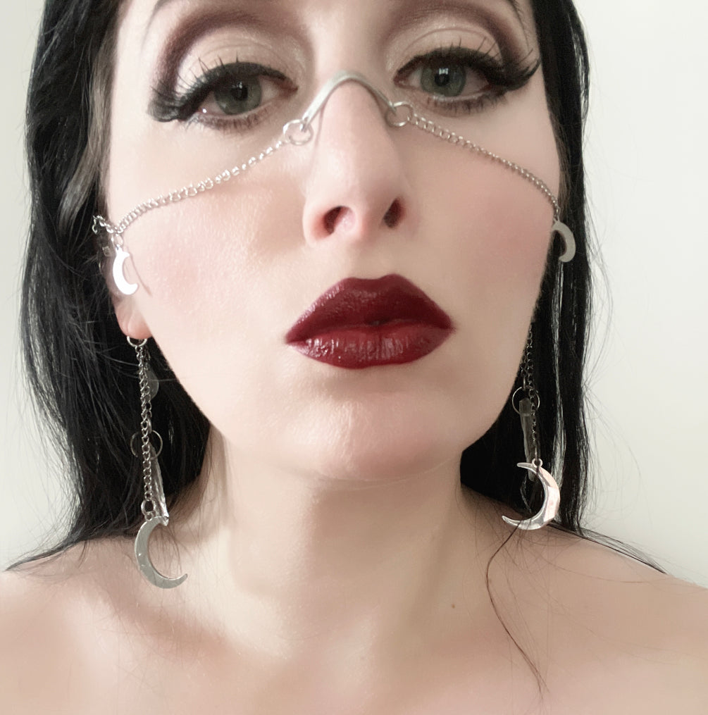 Wax and Wane Face Chain- SAMPLE