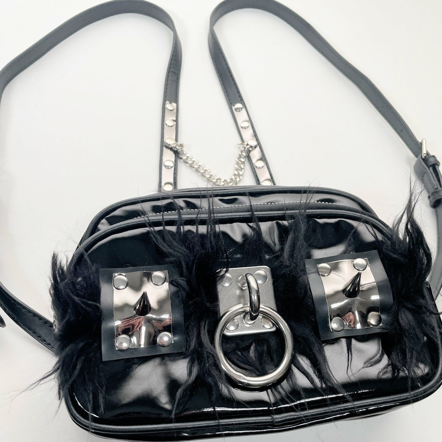 Vinyl Mini Goth Backpack