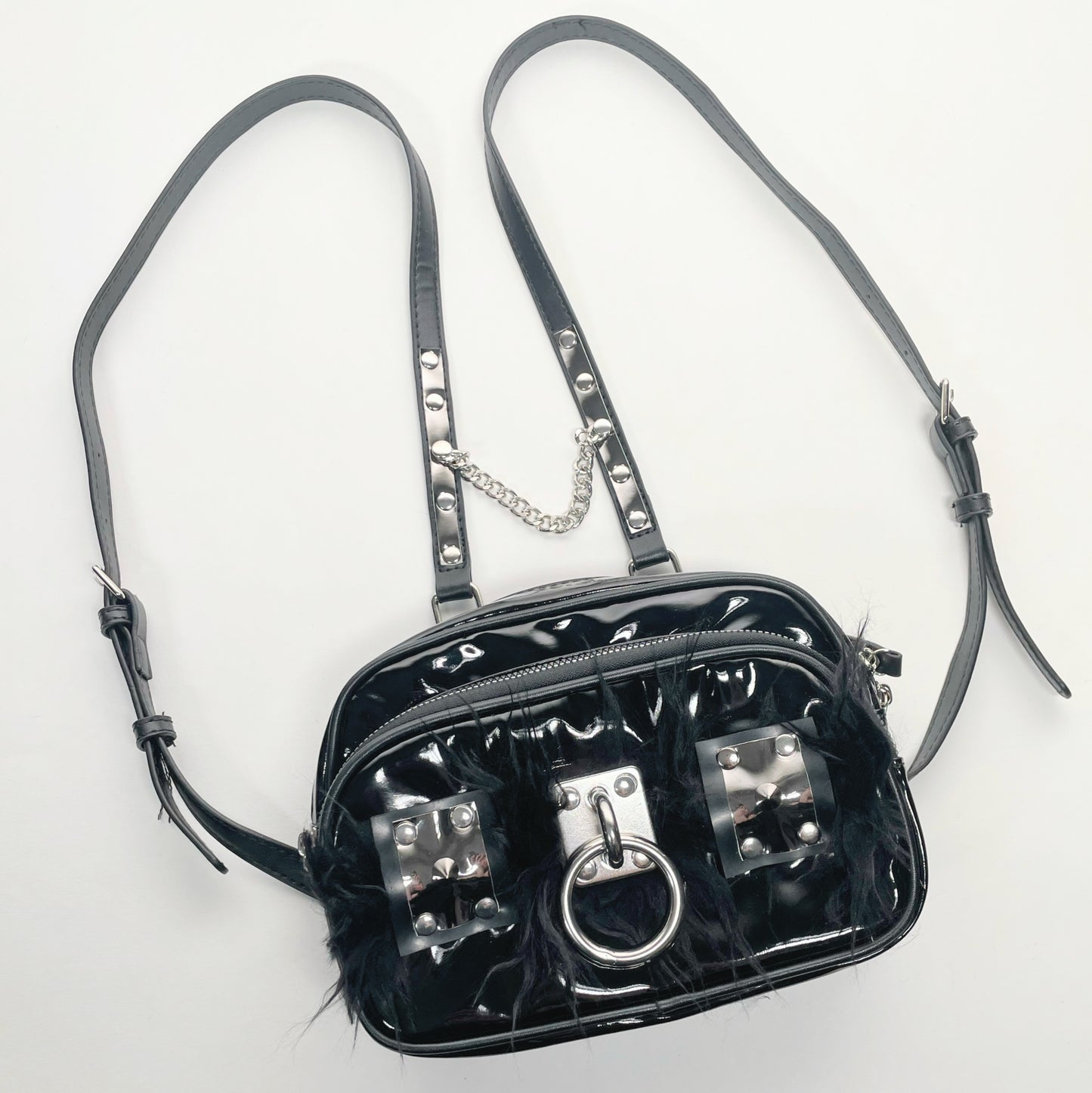 Vinyl Mini Goth Backpack