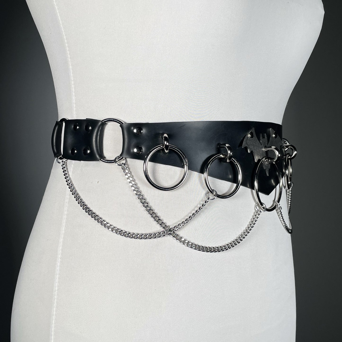 The Vamp Bondage Bat Waist Belt