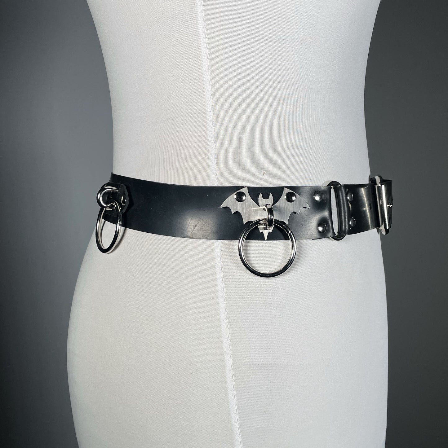 The Vamp Bondage Bat Traditional Style Rubber Belt