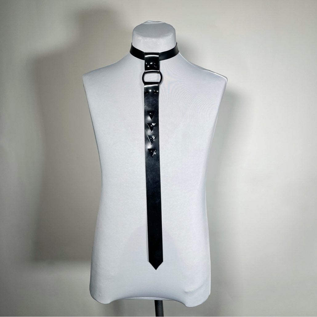 The Noir Rubber Necktie - SAMPLE