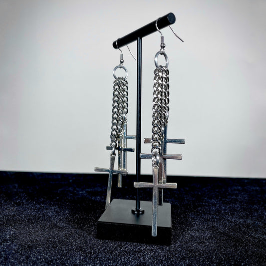 Crucify Me Earrings