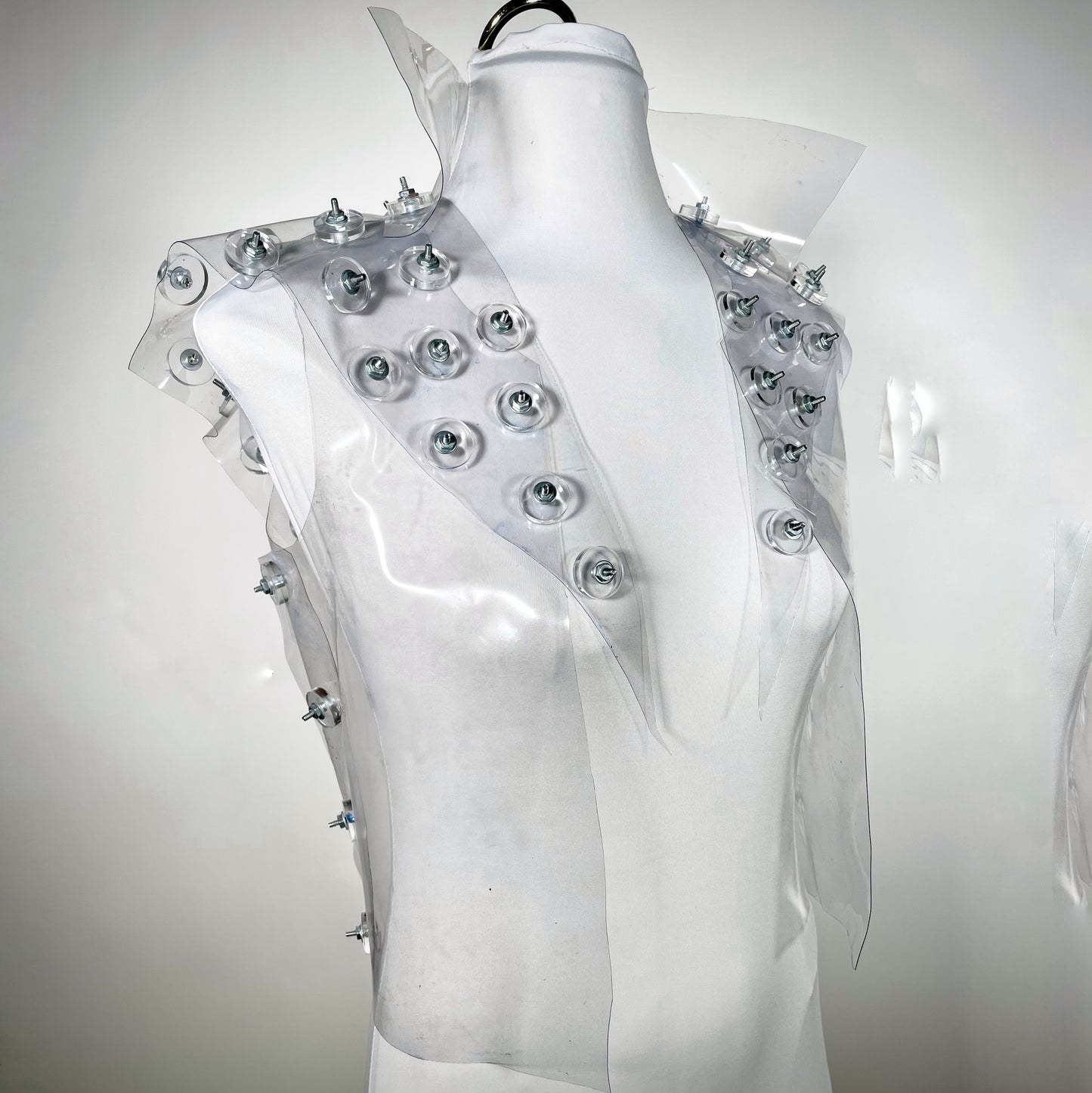 Plastic and Metal Futuristic Cyberpunk Vest